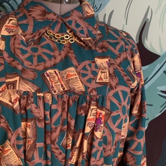 Vintage handmade tunic dress - Picture 5 of 9